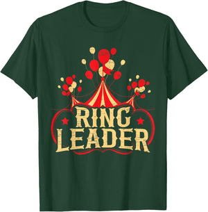 Ring Leader Circus Event Security Carnival Ringmaster T-Shirt - T-Shirt | Forest