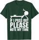 If I Pass Out Please Note My Time Row Rowing Machine Rower T-Shirt - T-Shirt | Forest