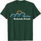 Retro Redondo Beach California CA Vintage Beach Surf T-Shirt - T-Shirt | Forest