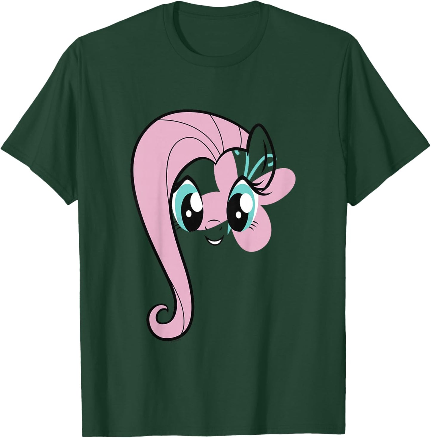 Kids My Little Pony: Friendship is Magic Fluttershy Big Face T-Shirt - T-Shirt | Forest