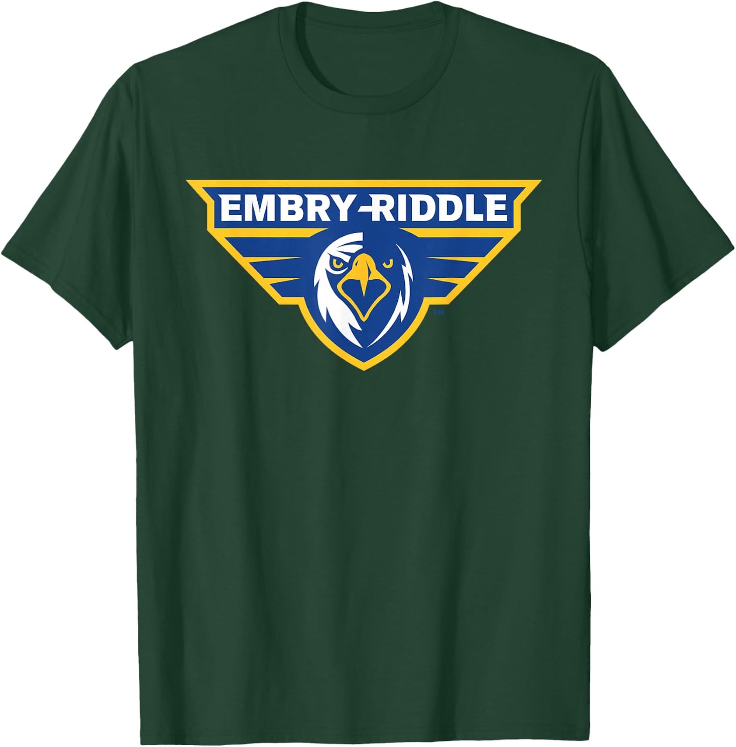 Embry Riddle University Eagles | Official NCAA | NCAFEMB001 T-Shirt - T-Shirt | Forest