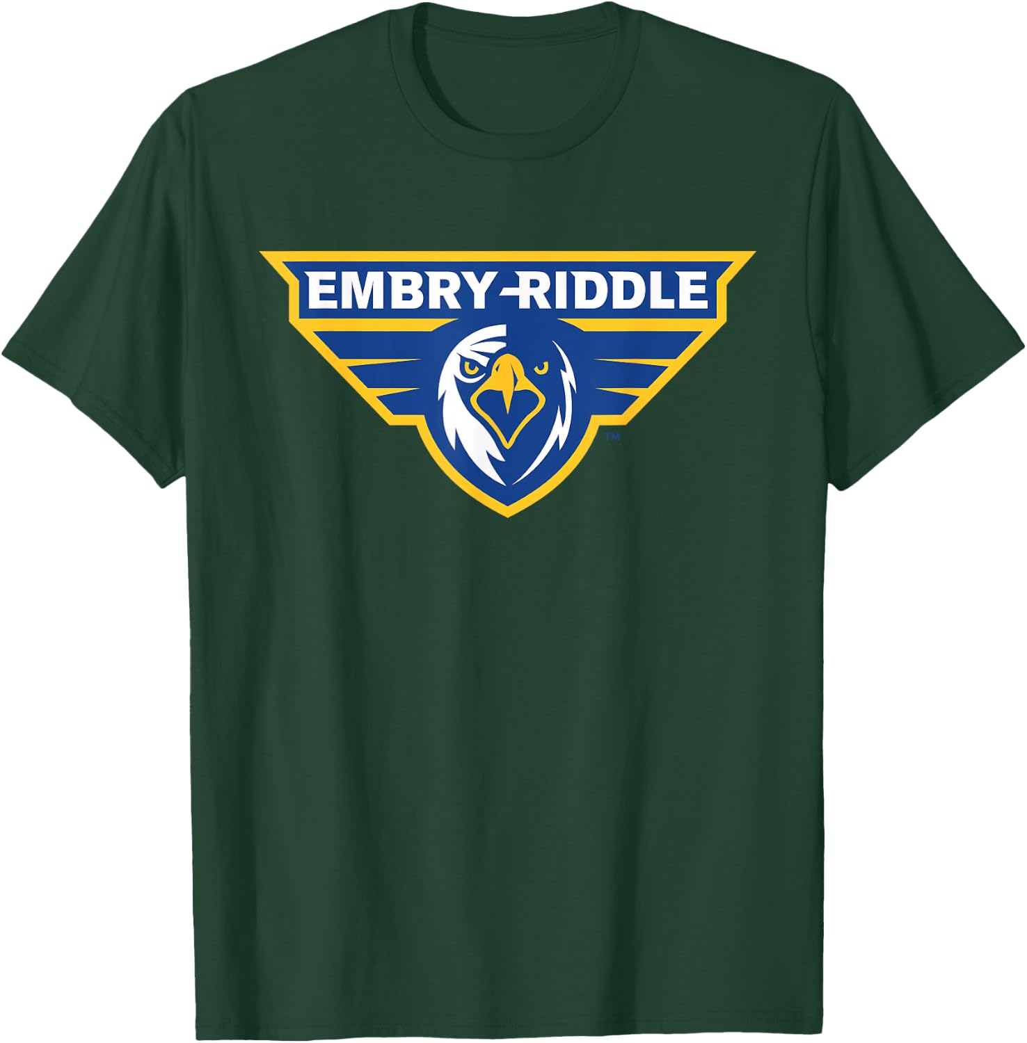 Embry Riddle University Eagles | Official NCAA | NCAFEMB001 T-Shirt - T-Shirt | Forest