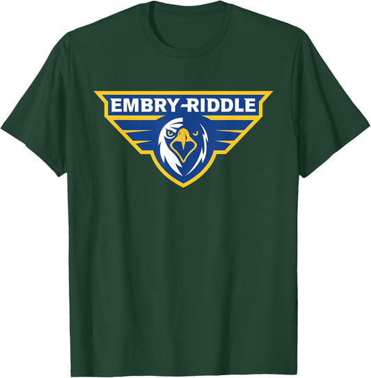 Embry Riddle University Eagles | Official NCAA | NCAFEMB001 T-Shirt - T-Shirt | Forest
