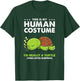 This Is My Human Costume Turtle Sleeping T-Shirt - T-Shirt | Forest