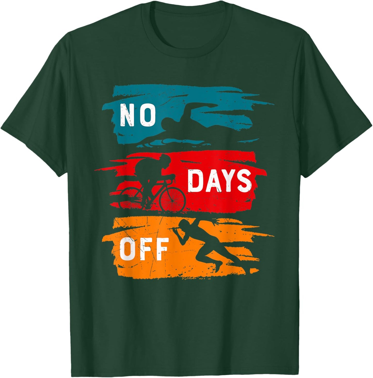 Positive Motivational Sports Quote Swimming Inspiration T-Shirt - T-Shirt | Forest