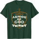 Armor Of God - Jesus Christ Believer Bible Christian Faith T-Shirt - T-Shirt | Forest