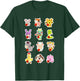 Cute Chinese 12 Animal Set Zodiac Sign Happy Lunar New Year T-Shirt - T-Shirt | Forest