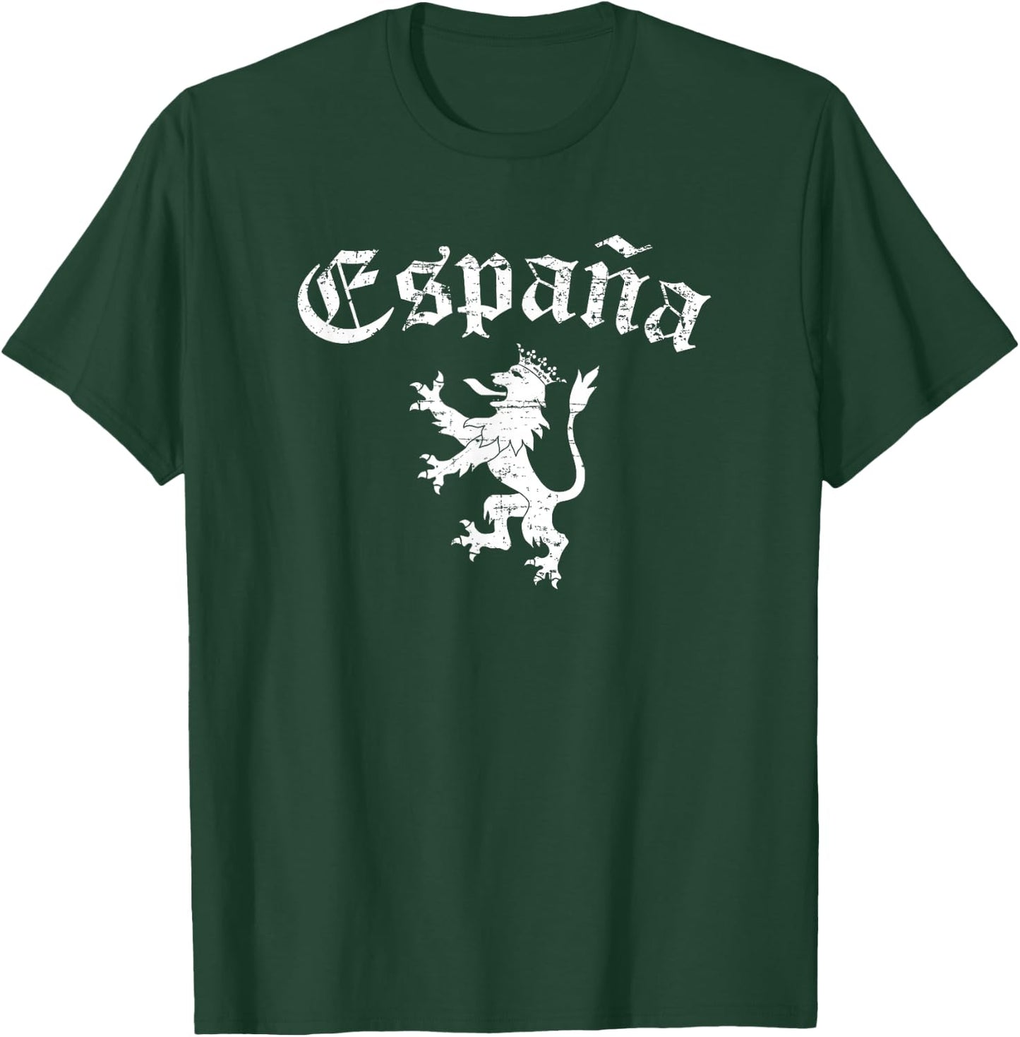 Espana Spain Lion Symbol Spanish Spaniard Pride T-Shirt - T-Shirt | Forest