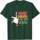Silly Goose On The Loose retro groovy silly goose club T-Shirt - T-Shirt | Forest