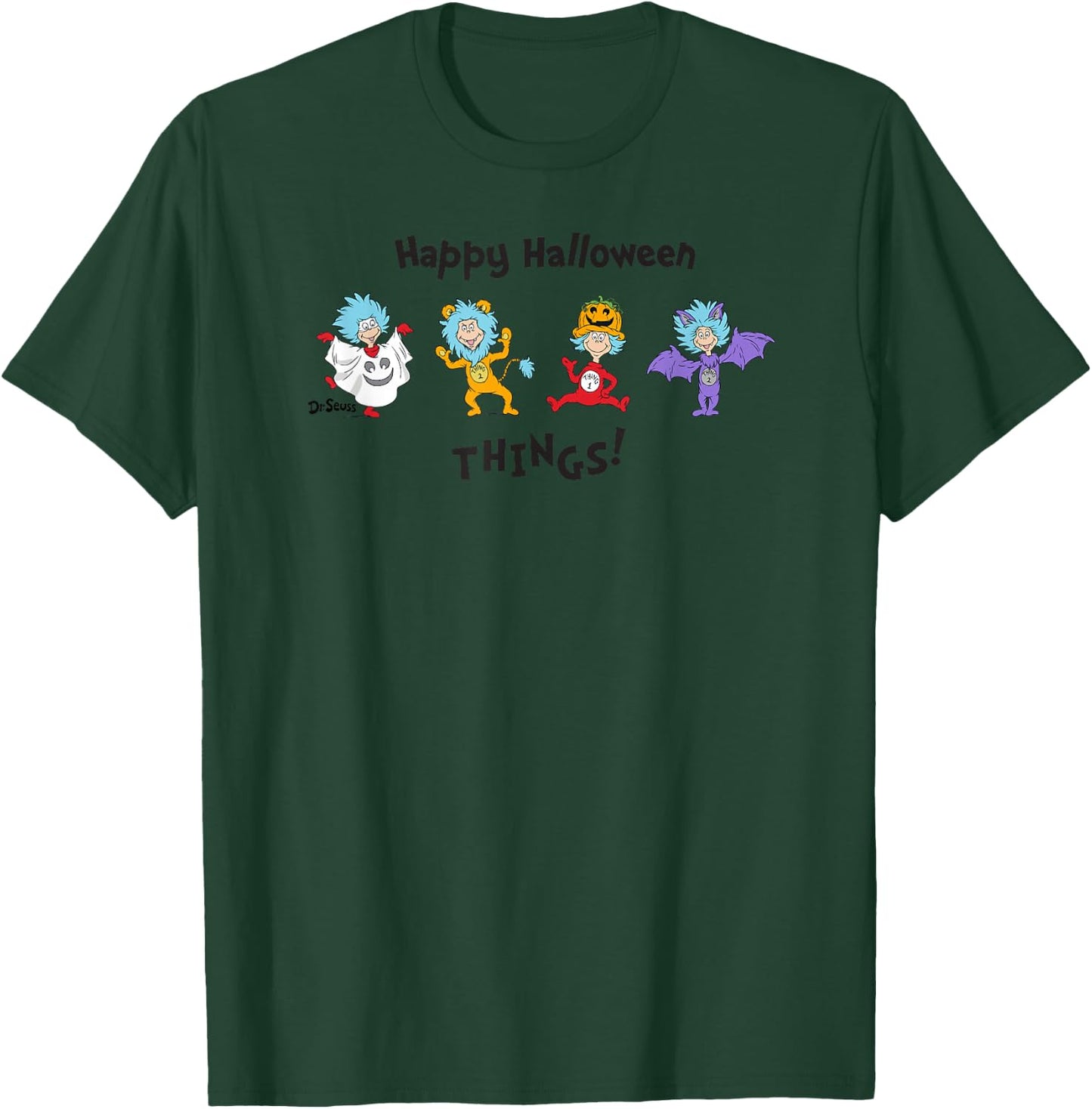 Dr. Seuss Happy Halloween Things T-Shirt - T-Shirt | Forest