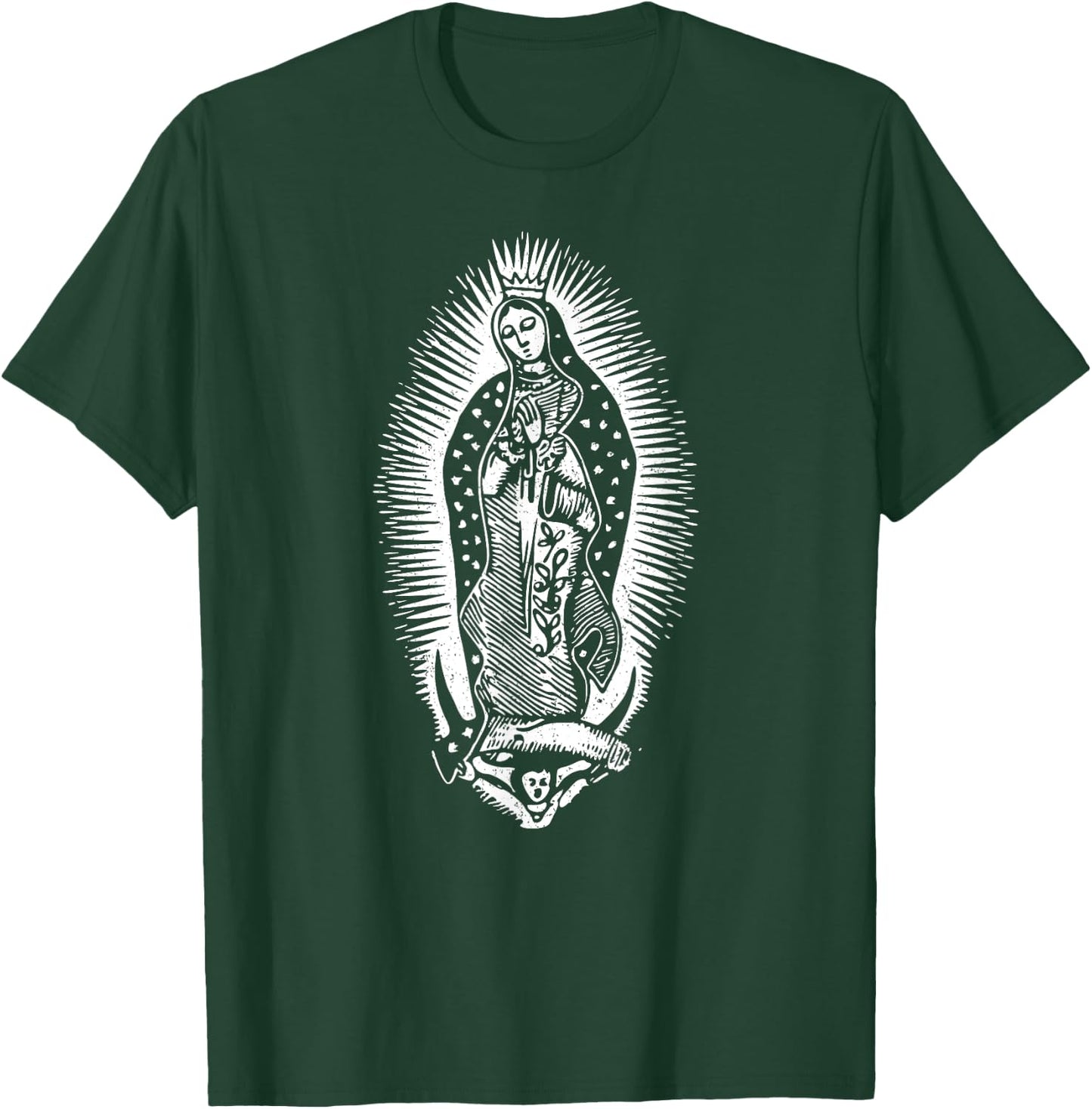 Our Lady of Guadalupe Virgin Mary Mother of Jesus T-Shirt - T-Shirt | Forest