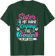 Gender Reveal Design for a Keeper of the Gender Sister T-Shirt - T-Shirt | Forest