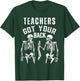 Teachers got your back Funny Skeleton Spine Anatomy Joke T-Shirt - T-Shirt | Forest