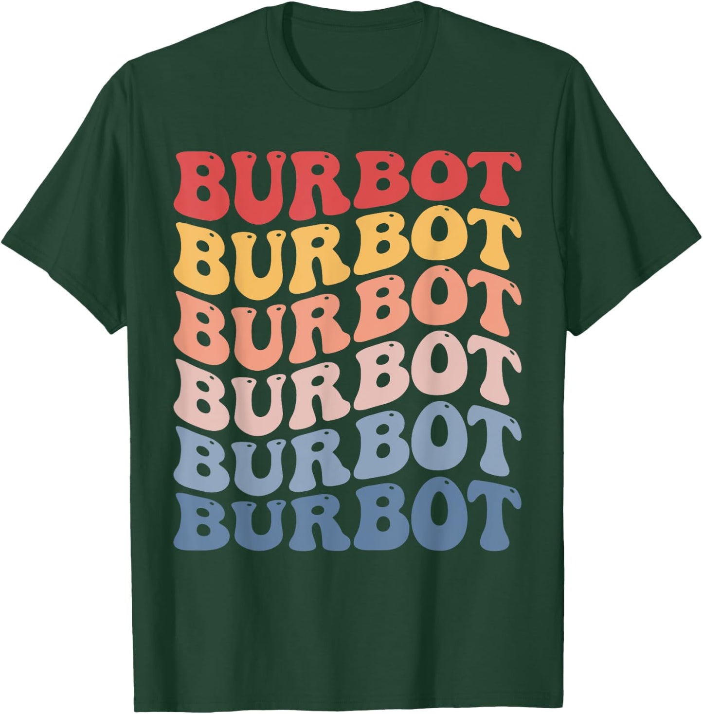 Burbot Groovy Retro Fish T-Shirt - T-Shirt | Forest