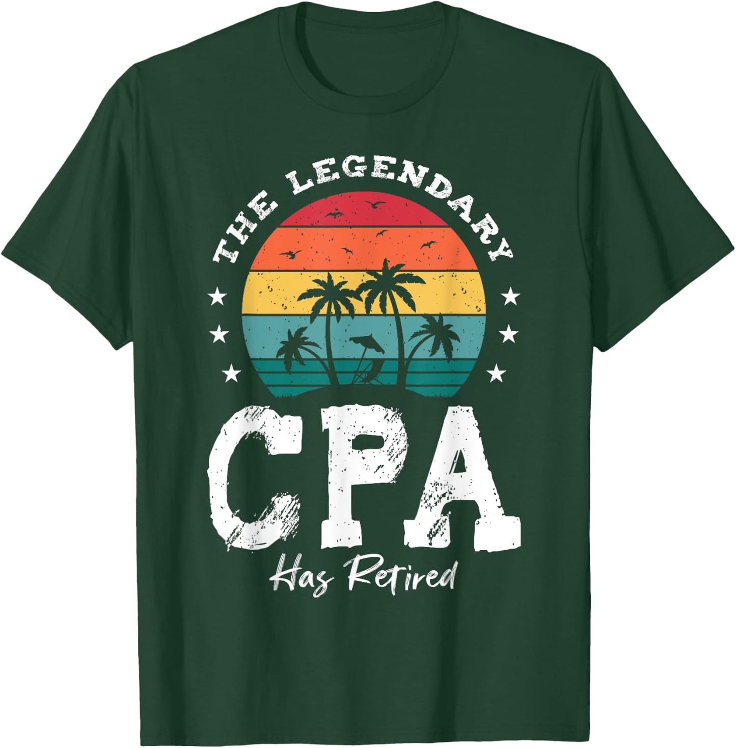 Legendary Retired CpA T-Shirt - T-Shirt | Forest