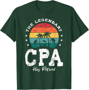 Legendary Retired CpA T-Shirt - T-Shirt | Forest