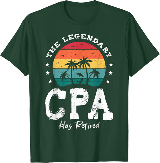 Legendary Retired CpA T-Shirt - T-Shirt | Forest