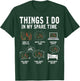 Things I Do In My Spare Time Cryptocurrency Crypto Trading T-Shirt - T-Shirt | Forest