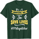911 Dispatcher For Police and Ambulance Dispatcher T-Shirt - T-Shirt | Forest
