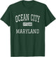Ocean City Maryland MD Vintage T-Shirt - T-Shirt | Forest