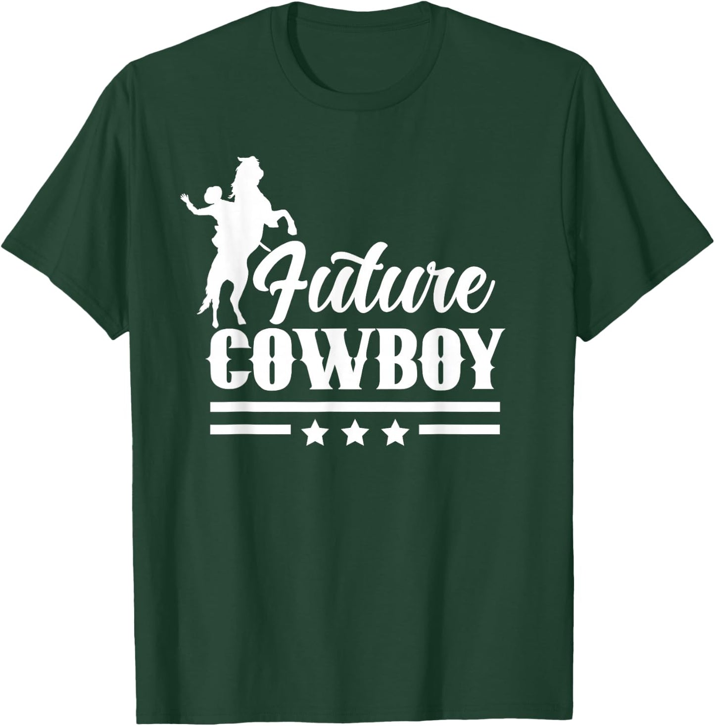 Future Cowboy Texas Cowboys Cute Sayings T-Shirt - T-Shirt | Forest