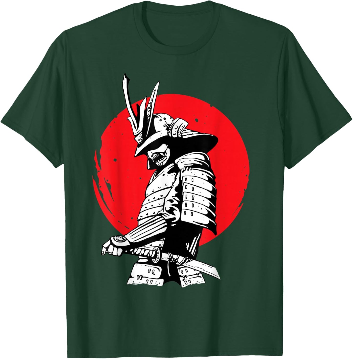 Samurai Swordsman T-Shirt - T-Shirt | Forest