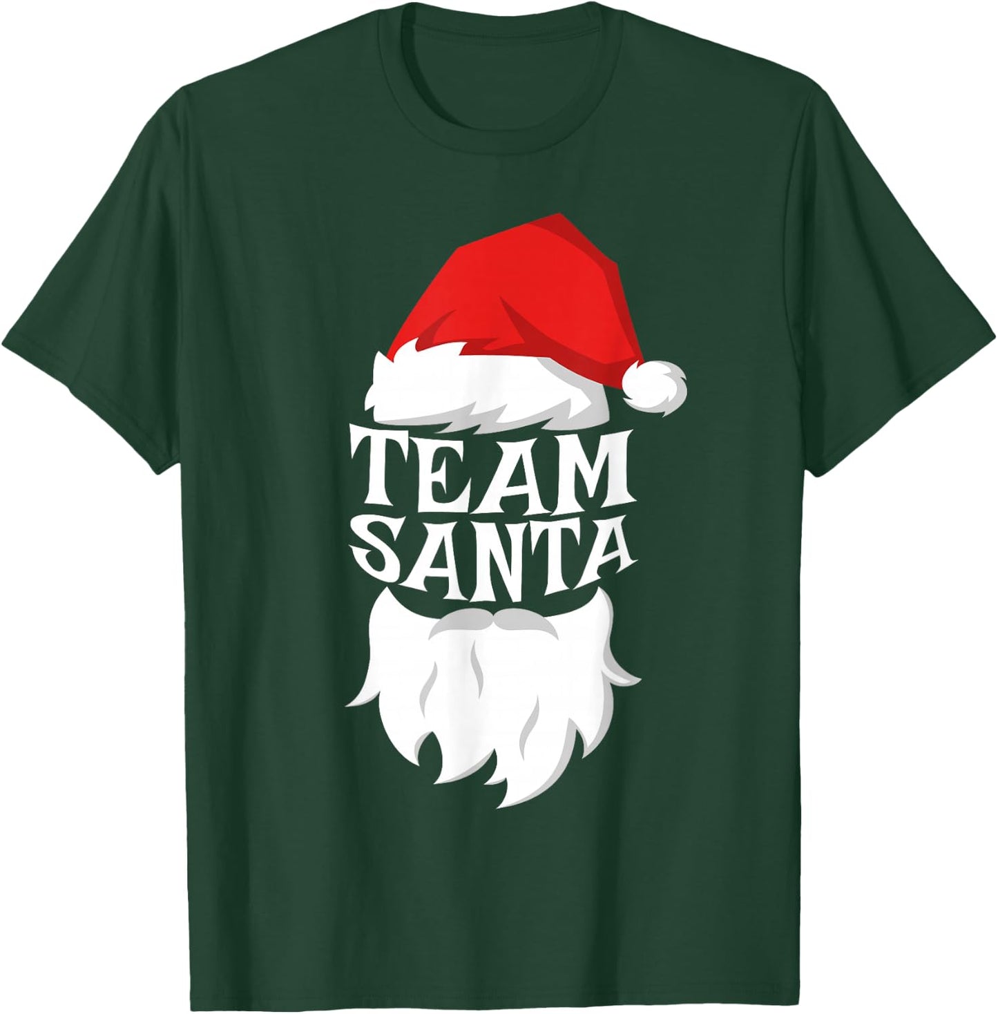 Team Santa Shirt Kids Adult Men Women Christmas Santa Squad T-Shirt - T-Shirt | Forest