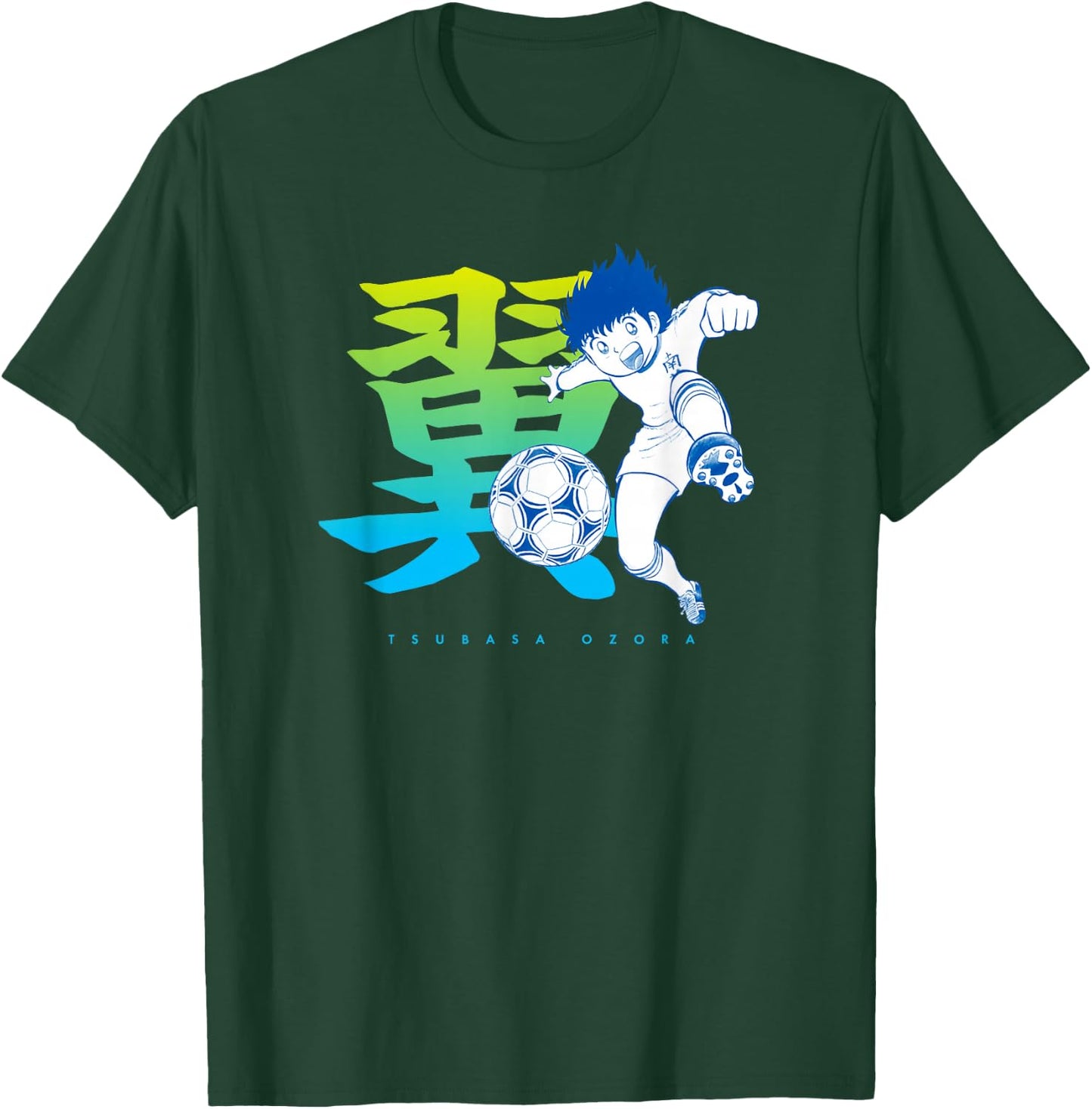 Captain Tsubasa Tsubasa Ozora (Kick) T-Shirt - T-Shirt | Forest