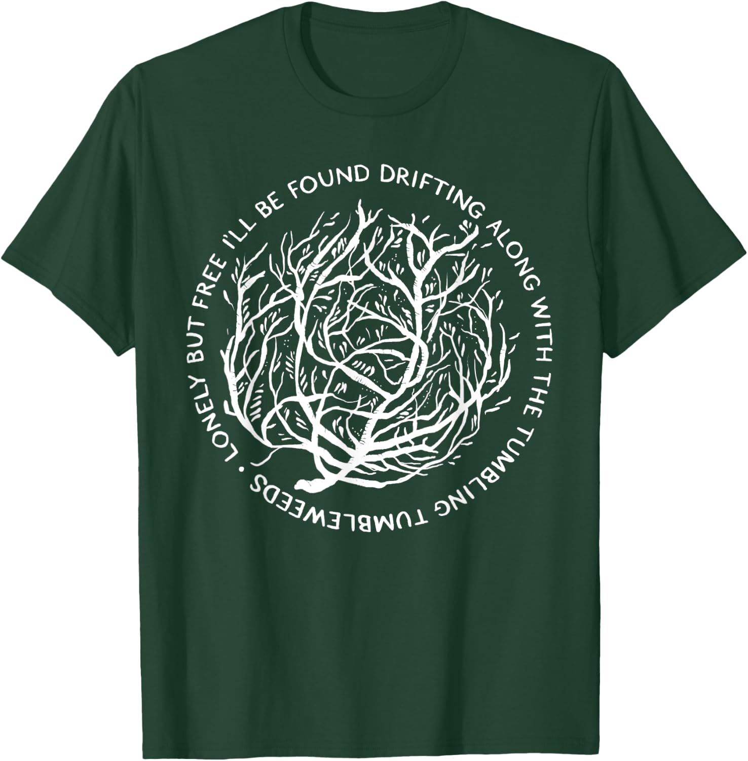 Tumbling Tumbleweed T-Shirt - T-Shirt | Forest