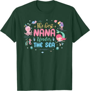 Birthday Girl Shirt The Best Nana Under The Sea T-Shirt - T-Shirt | Forest