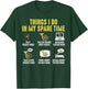 Things I Do In My Spare Time Musician French Horn Player T-Shirt - T-Shirt | Forest