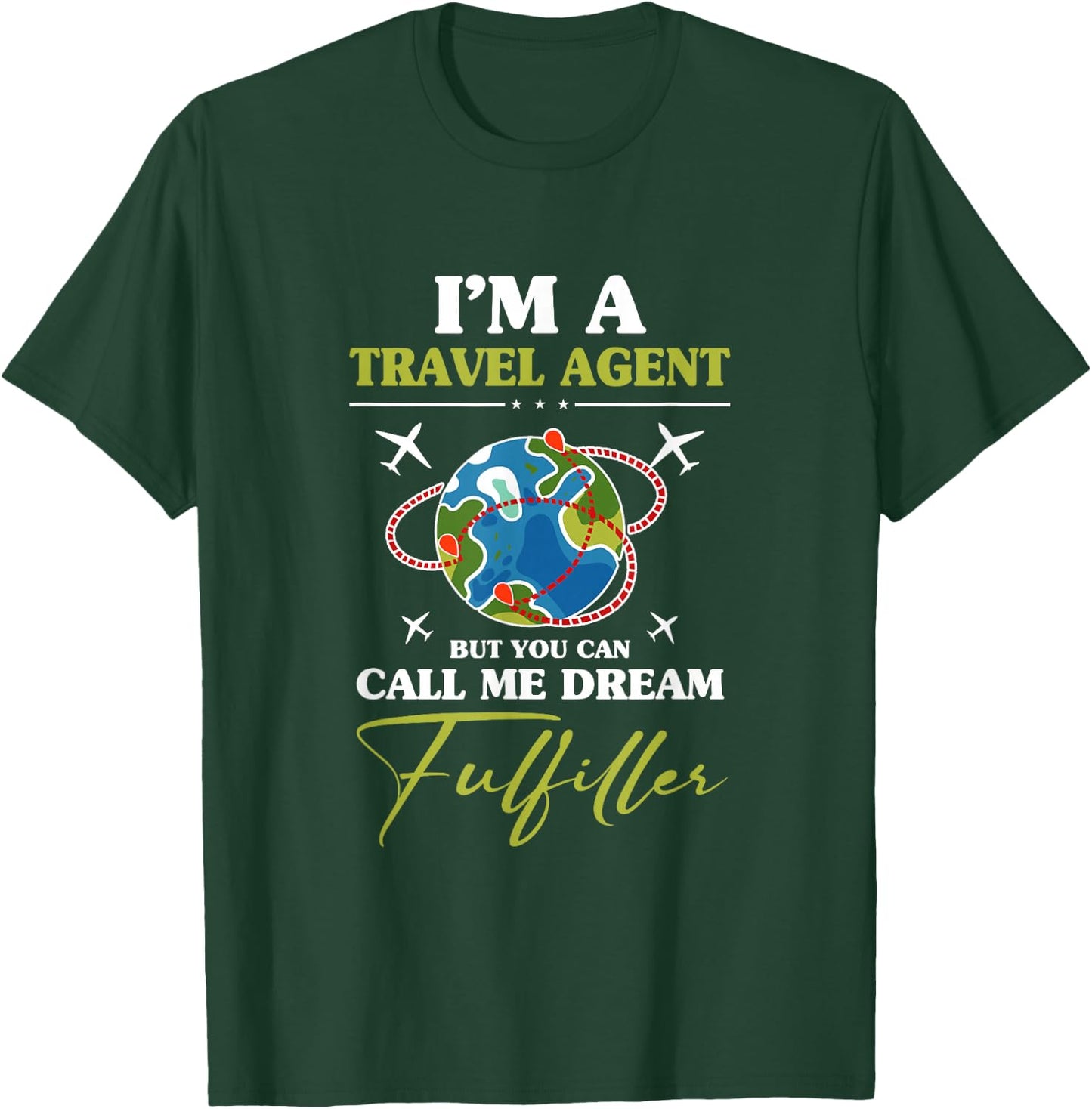 Vacation Planner Travel Agency Travel Agent T-Shirt - T-Shirt | Forest