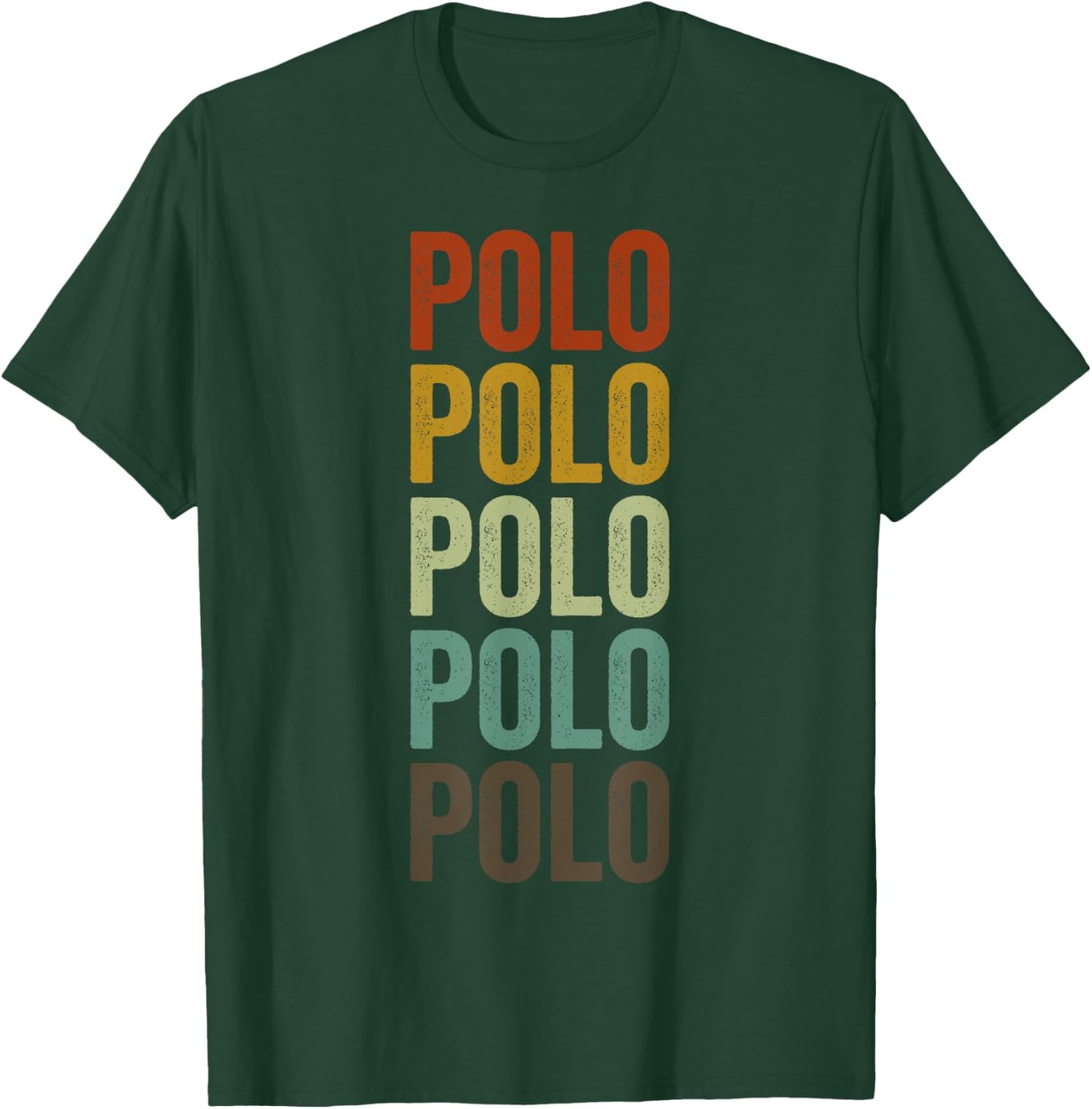 Polo Player Coach Team T-Shirt - T-Shirt | Forest