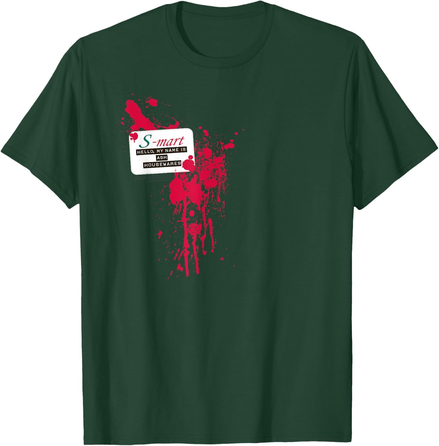 Army of Darkness S Mart Name Tag T-Shirt - T-Shirt | Forest