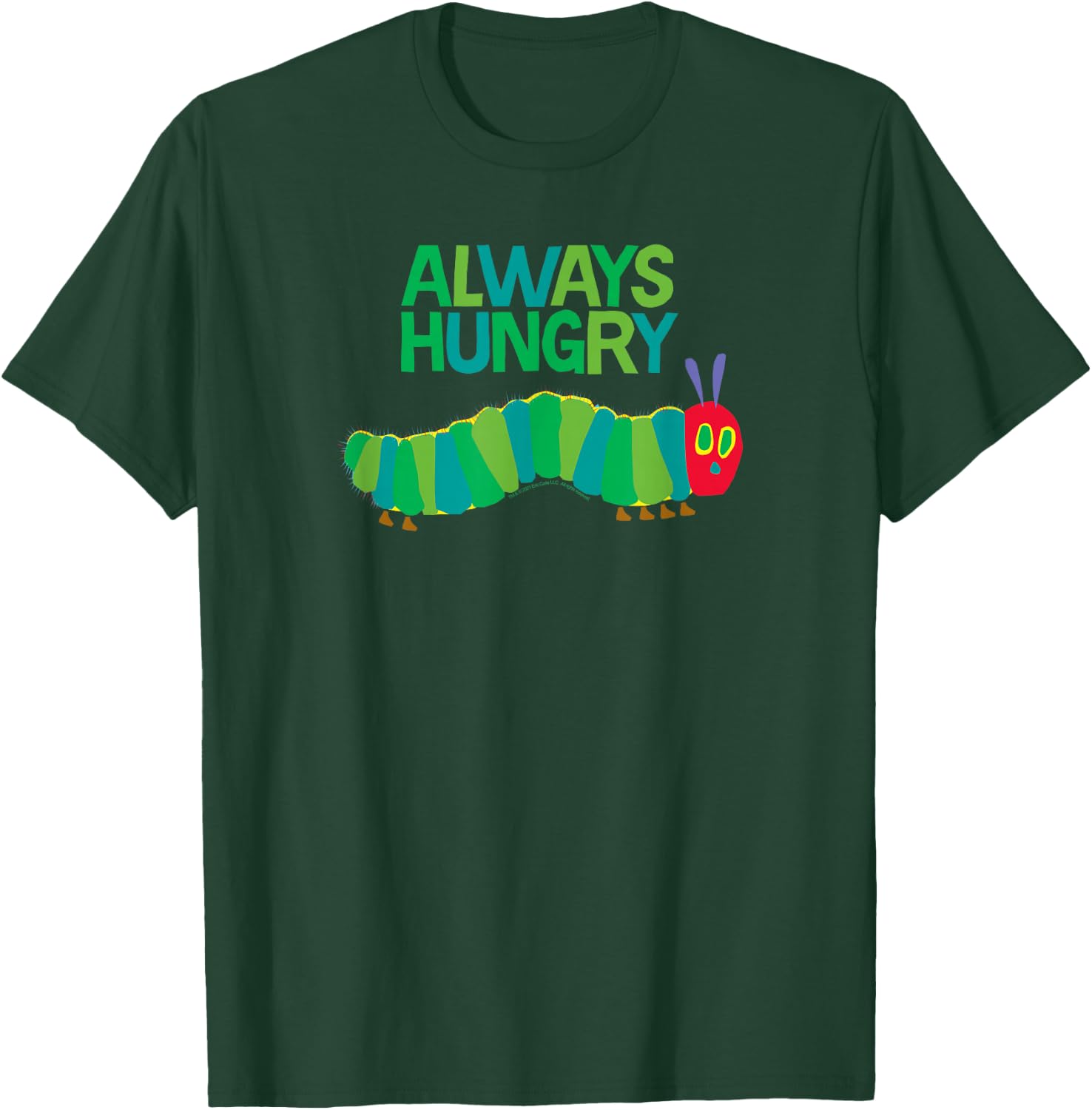 Eric Carle The Very Hungry Caterpillar Always Hungry Book T-Shirt - T-Shirt | Forest