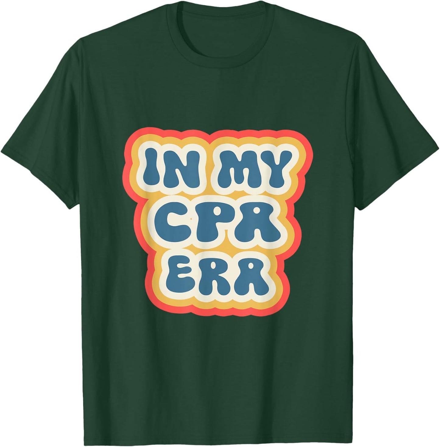 Retro Groovy In My CPA Era T-Shirt - T-Shirt | Forest