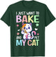 Just Want To Bake And Pet My Cat Baking Chef Baker Girl T-Shirt - T-Shirt | Forest