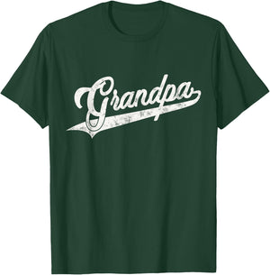 Grandpa Vintage Retro Style Father’s day For G-pa Grandpa T-Shirt - T-Shirt | Forest