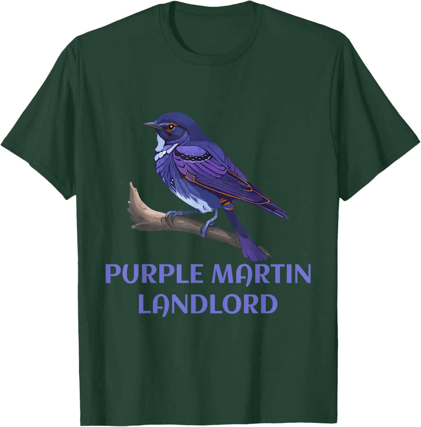 Purple Martin Landlord Purple Martin Birds Lover Adult kids T-Shirt - T-Shirt | Forest