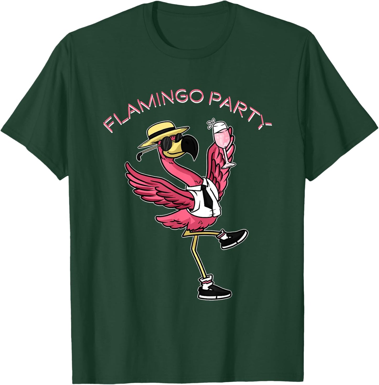 Flamingo Party T-Shirt - T-Shirt | Forest