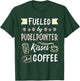 Hunting Dog Pudelpointer Mom Coffee Lover T-Shirt - T-Shirt | Forest