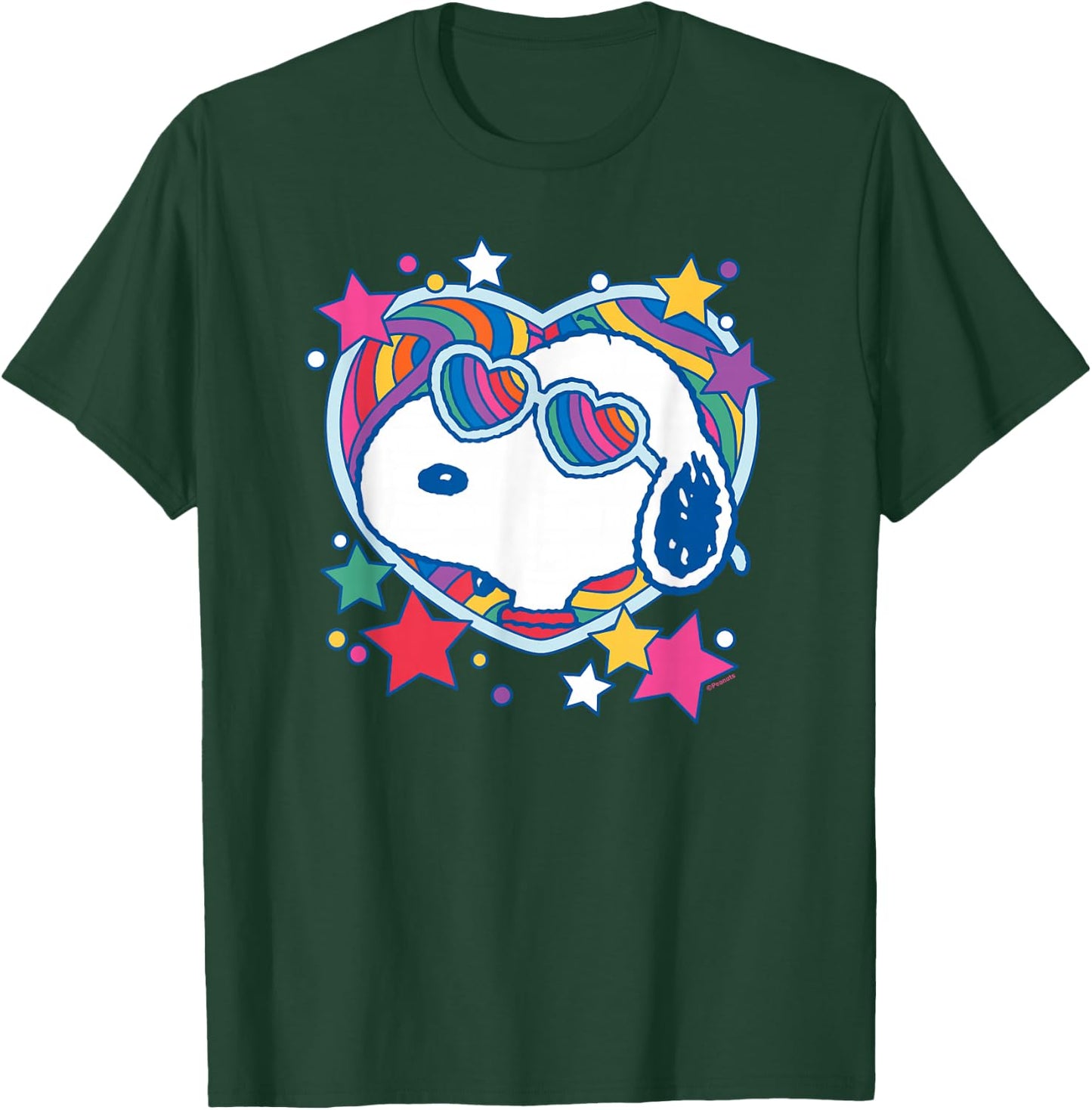 Peanuts - Snoopy Groovy Heart T-Shirt - T-Shirt | Forest