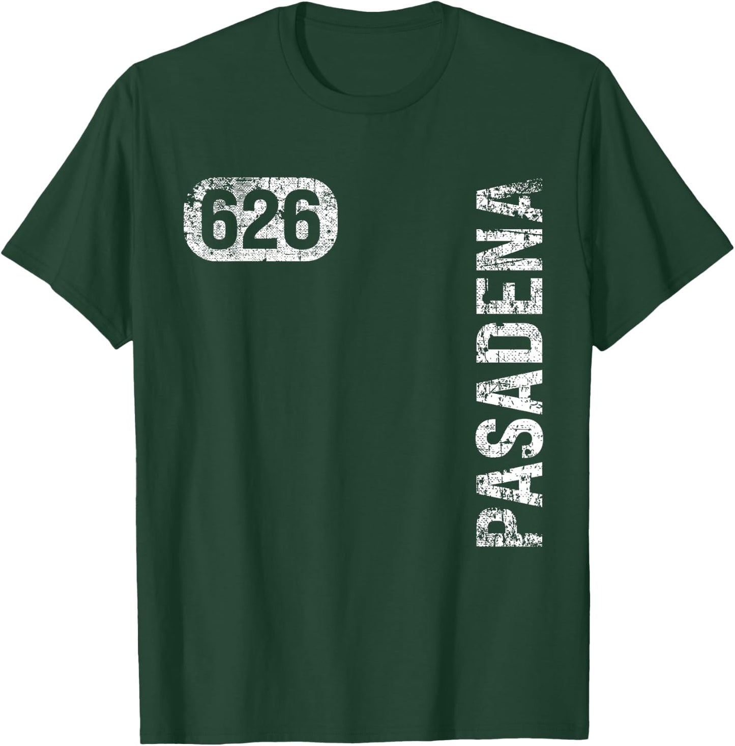 Pasadena California 626 Area Code Vintage Retro T-Shirt - T-Shirt | Forest