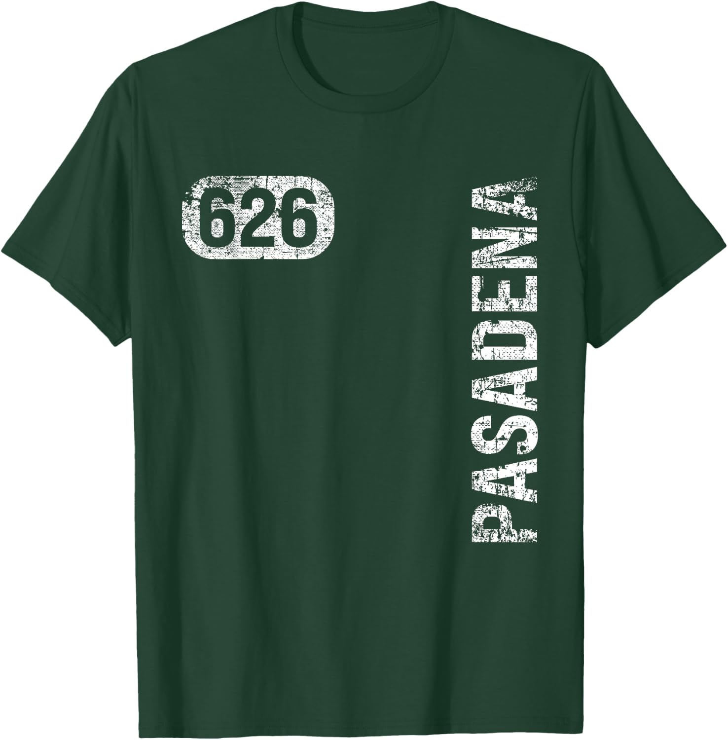 Pasadena California 626 Area Code Vintage Retro T-Shirt - T-Shirt | Forest