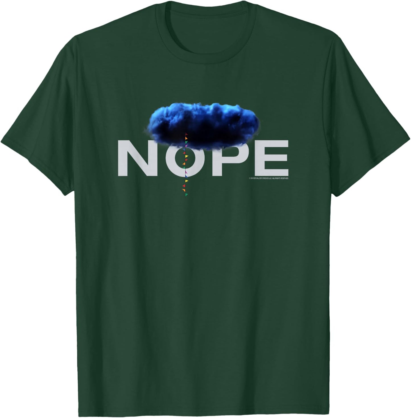 NOPE Blue Cloud Logo T-Shirt - T-Shirt | Forest