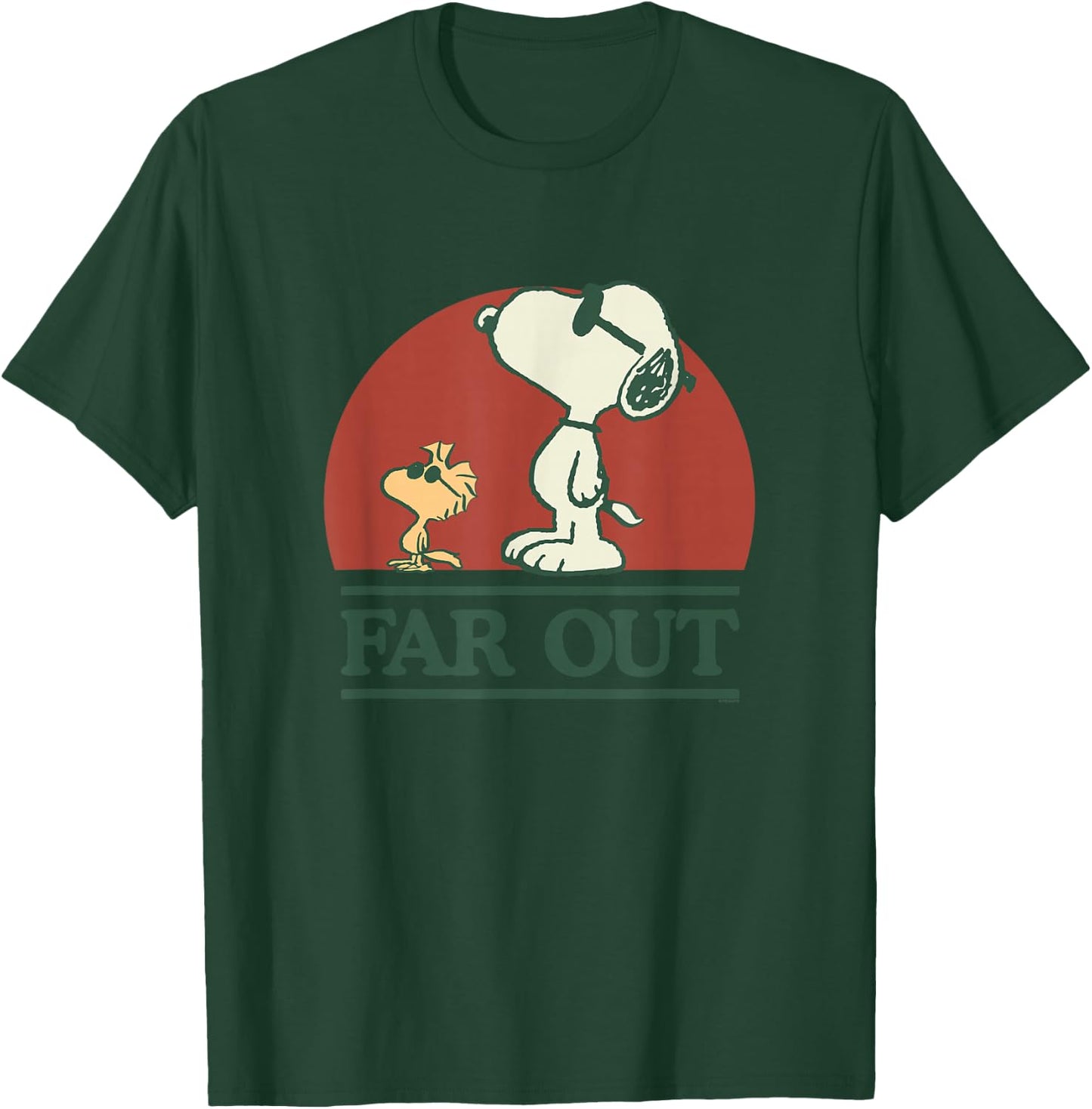 Peanuts - Snoopy Far Out T-Shirt - T-Shirt | Forest