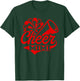 Cheer Mimi Biggest Fan Black And Red Pom Pom T-Shirt - T-Shirt | Forest