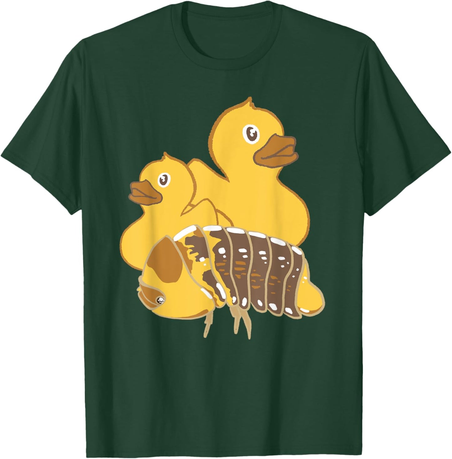 Rubber Ducky Isopod Cute Silly Fun T-Shirt - T-Shirt | Forest