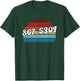 Rock and Roll 8675309 T-Shirt - T-Shirt | Forest