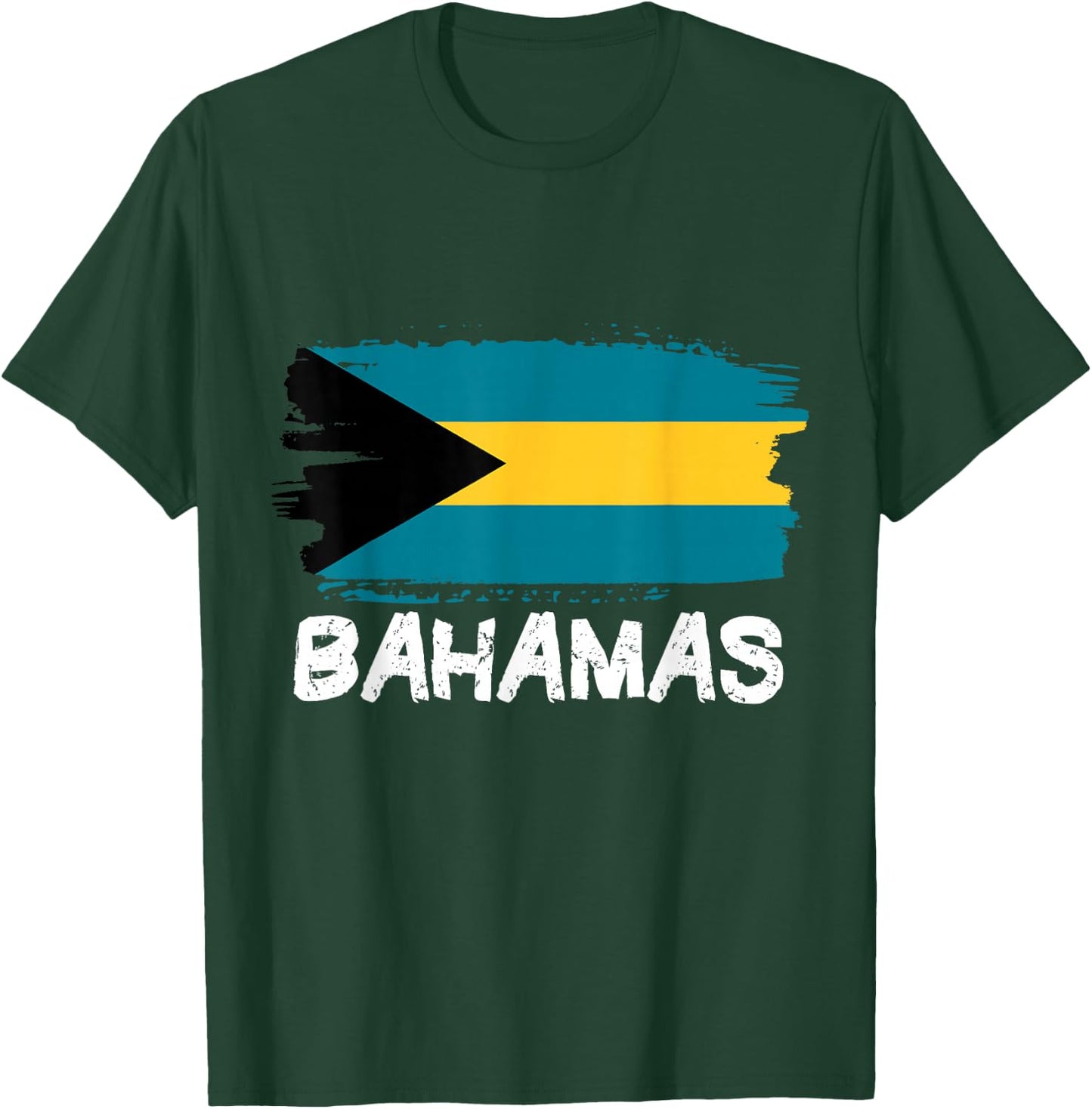 Cool Bahamas Flag T-Shirt - T-Shirt | Forest